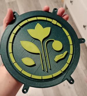 Plaque / plate / fitting / logo for DIY GREENHOUSE by KMS