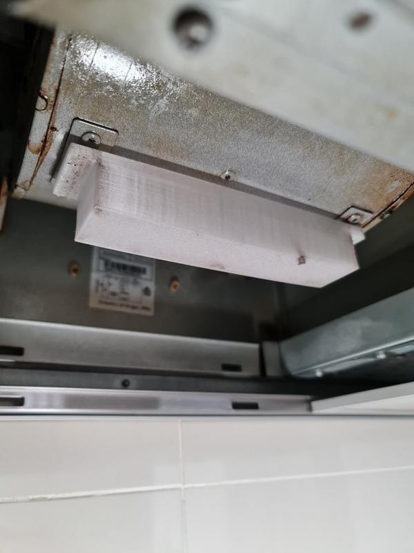 Oil drop collector for Technika Rangehood