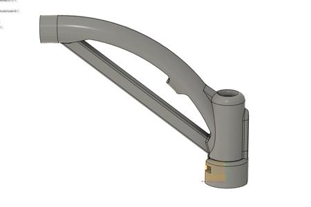 Dual input PTFE guide (top + side input)