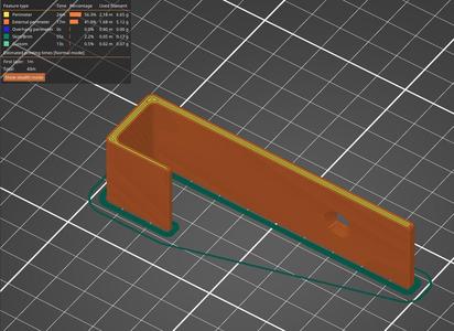 Hanger 18mm wood