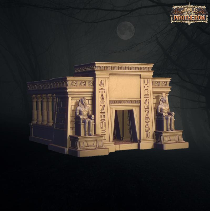 Ancient city of the great pharaohs - The Great Temple