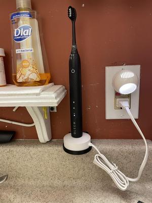 Gleem Toothbrush Charging Base Wall Holder