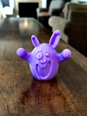 Happy Easter Bunny Egg - Holiday Egg Decoration Funny