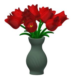 Decorative flower plant vase