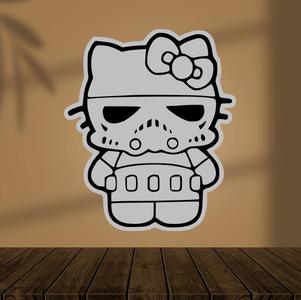 Hello Kitty Storm Trooper DECORATIVE PENDANT HELP ME WITH 1 LIKE