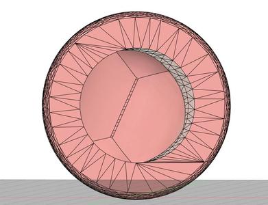 OK Trophy Hat with Filet Insides to print without Supports