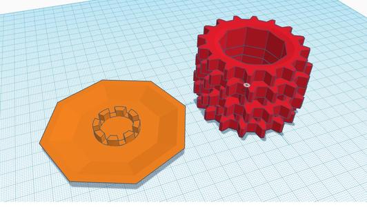 Gear Lover Flower pot