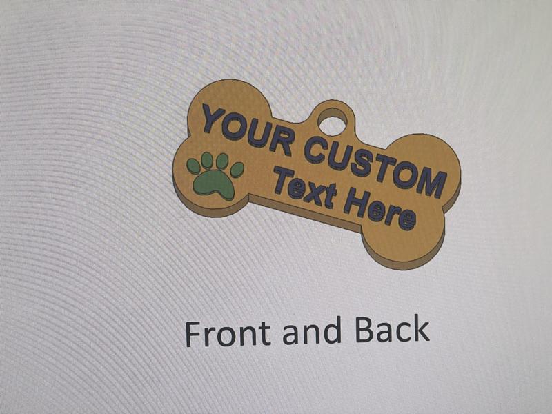 Custom Dog Tag