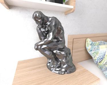 The Thinker Lowpoly