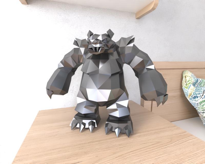 Tibbers Lowpoly