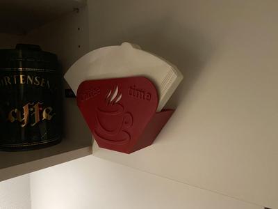 Coffee Filter Holder.