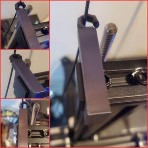 Creality Ender 3 Top Rail Filament Holder