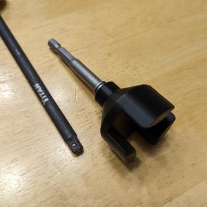 Thule Tool (Knob to 1/4" socket)