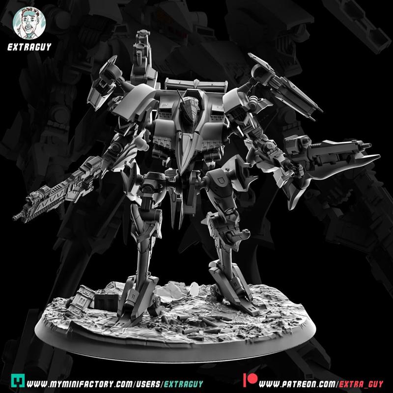 Armored Core Rayleonard 75mm