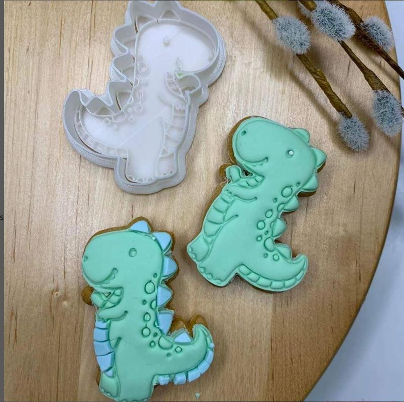 Unleash the Fun with the T-Rex Cookie Cutter and Embosser
