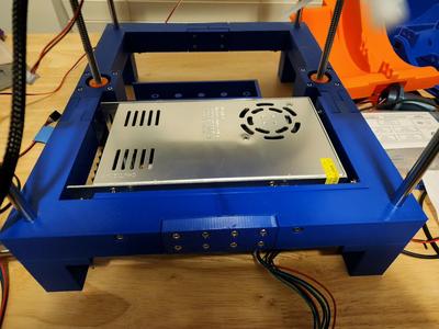 Power supply tray for The 100