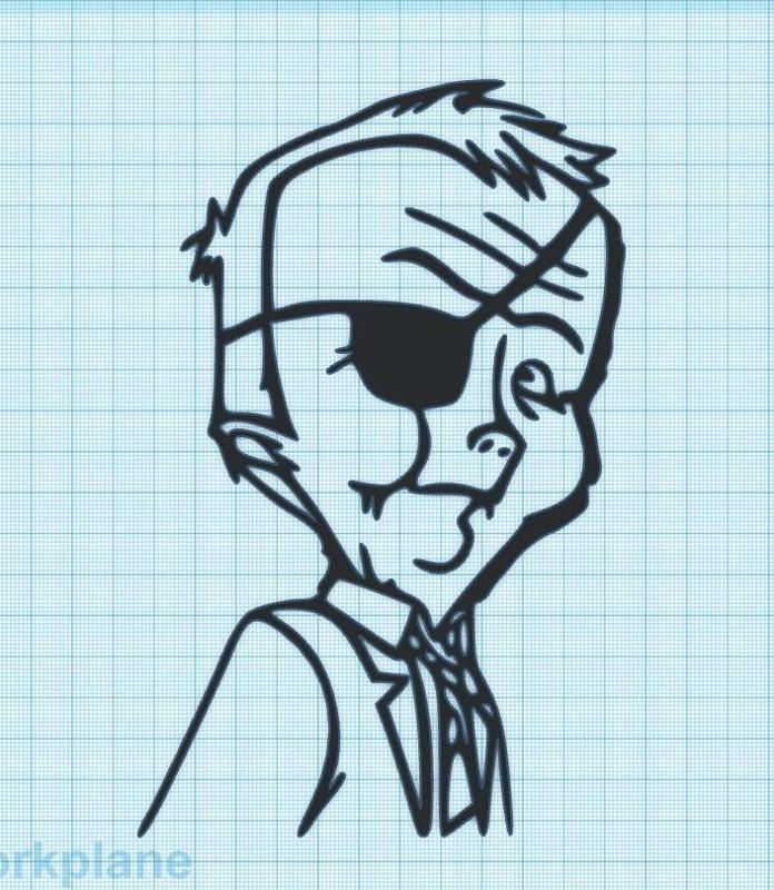 BILLY QUIZ BOY - VENTURE BROS  WALL ART