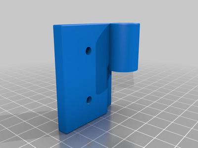 3D Printer Enclosure Door Hinge - Remix