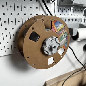 Quick Release Filament Holder for Wall Control System