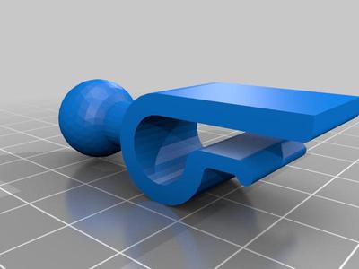 Clip ventilation pour support smartphone