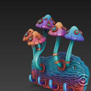 Mushroom Hook - Alien Grove Edition