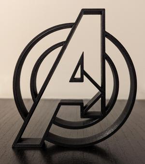 Avengers Logo Display