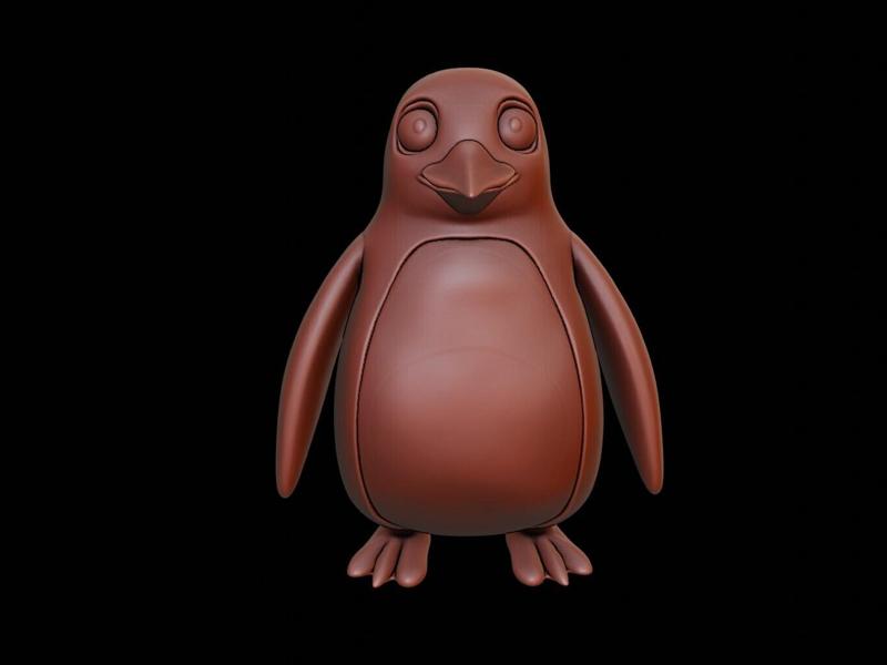 Penguin Bust