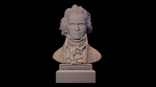 Ludwig van Beethoven bust
