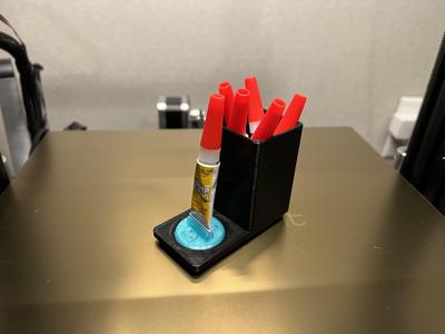 Gridfinity Super (CA) Glue Holder