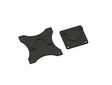 Vesa mount 100 x 100 (minor swivel adjustment)