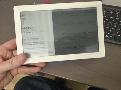 Case for LilyGO 7.5" ePaper Display + LilyGO ESP32 T5 v2.4.1