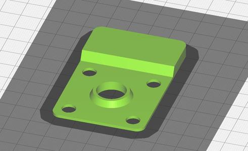 Ender 5 plus Z stepper cover, no logo