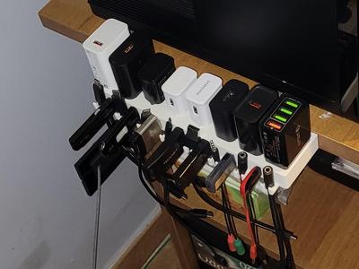 USB Chargers and Cables Strip (Europlug version)