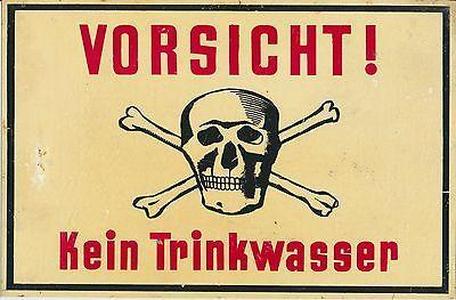 VORSICHT! KEIN TRINKWASSER