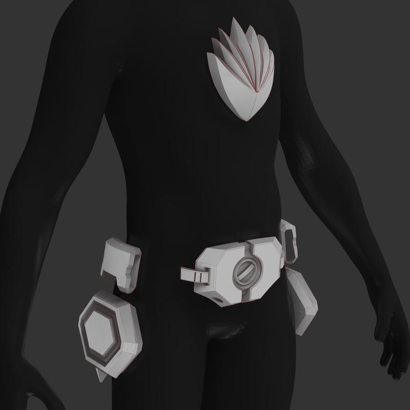 Star Lord - Belt and Chest Accessories - Marvel Rivals