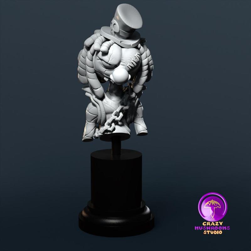 Halloween Clown Bust