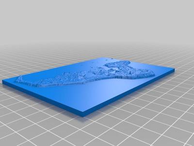 Tonga topography