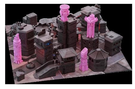 Flatline City – Pylon Array Towers