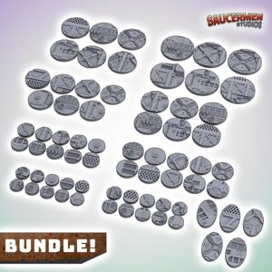 Factory Industrial Bases 25-70mm Bundle