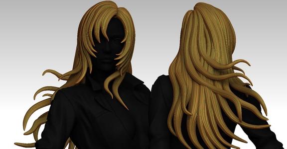 3D HAIR STYLE FOR GIRL