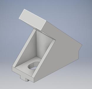 Angle holder for filament