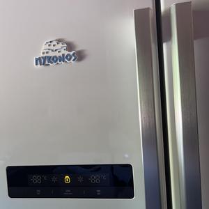 Mykonos Island Fridge Manget