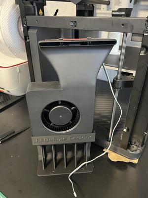 X1 to P1P Auxiliary Part Cooling Fan holder