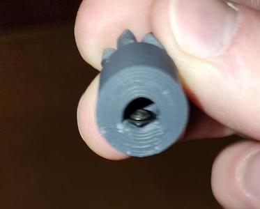 Modified Idler Arms and Small Gears for Lulzbot Dual Extruder V2 to V3 Mod