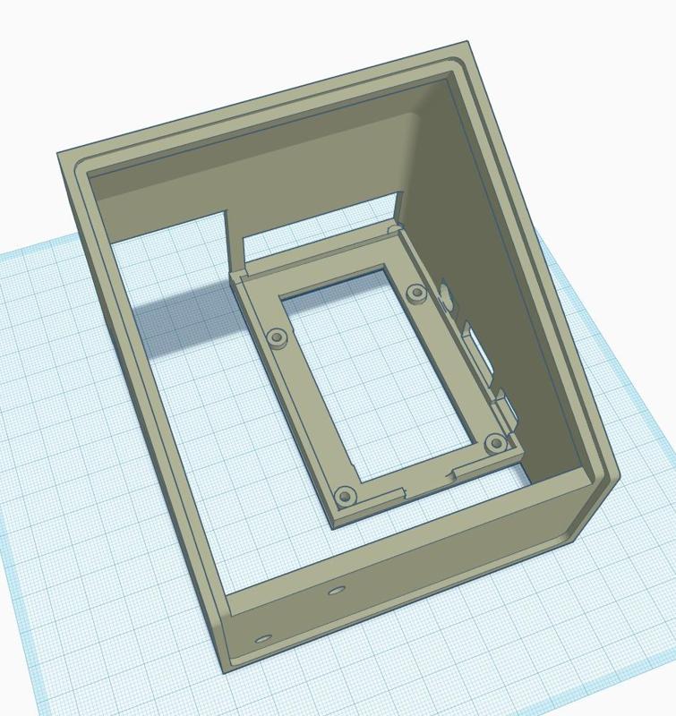Ender 3 LCD Box w/ Raspberry Pi Tray