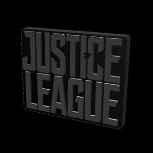 3D MULTICOLOR LOGO/SIGN - Justice League