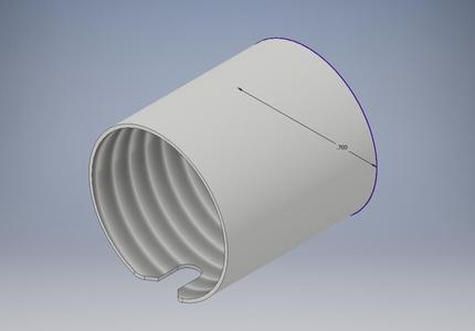 16.5mm threaded cover
