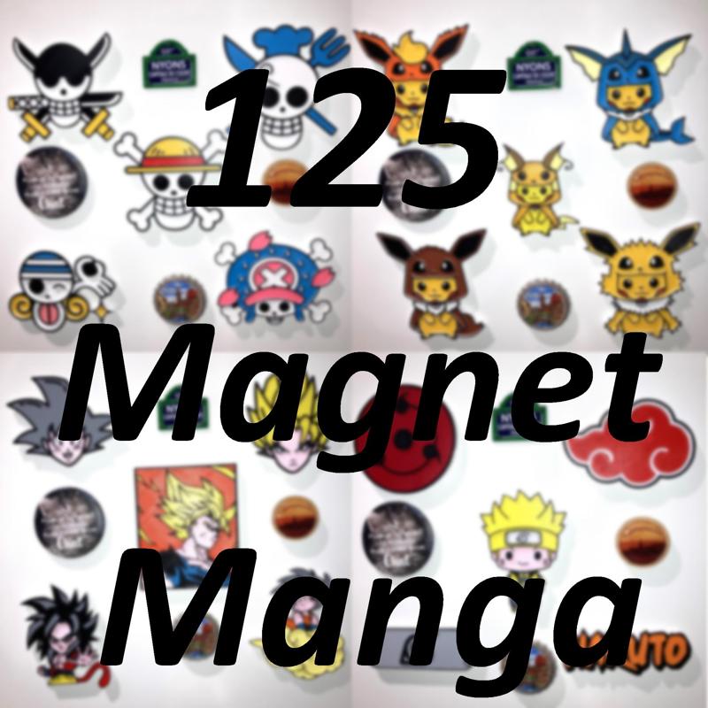 125 Manga / Anime Magnets