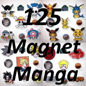 125 Manga / Anime Magnets
