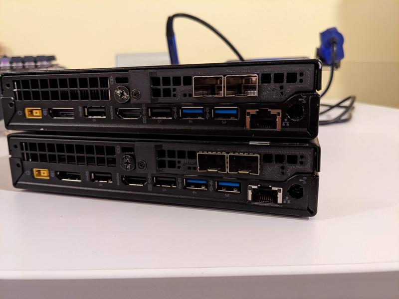 m720q/m920p Baffle for CX312B-PRO Connect X-3 Card